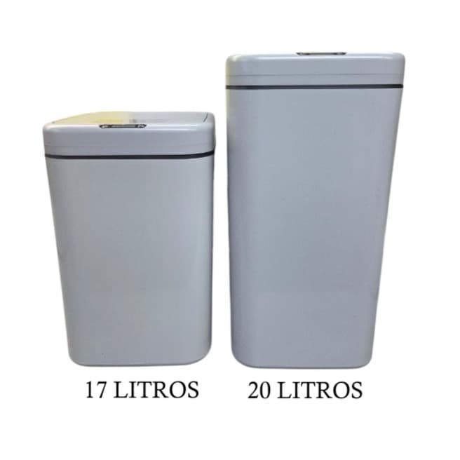 Lixeira Automática  Sensor Inteligente Premium  A Pilha 17/20 Litros