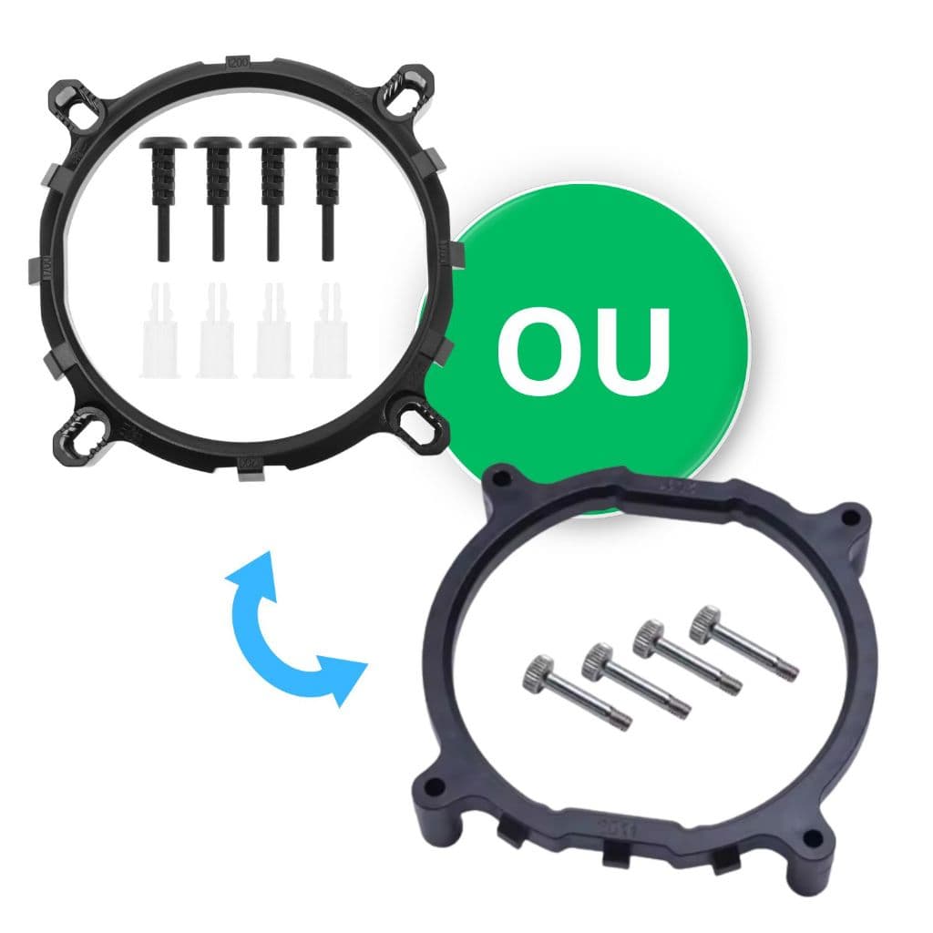 Suporte Cooler Processador CPU Universal Xeon 2011 X99 X79 Intel 775 1155 1151 1150 1200 1366 1700