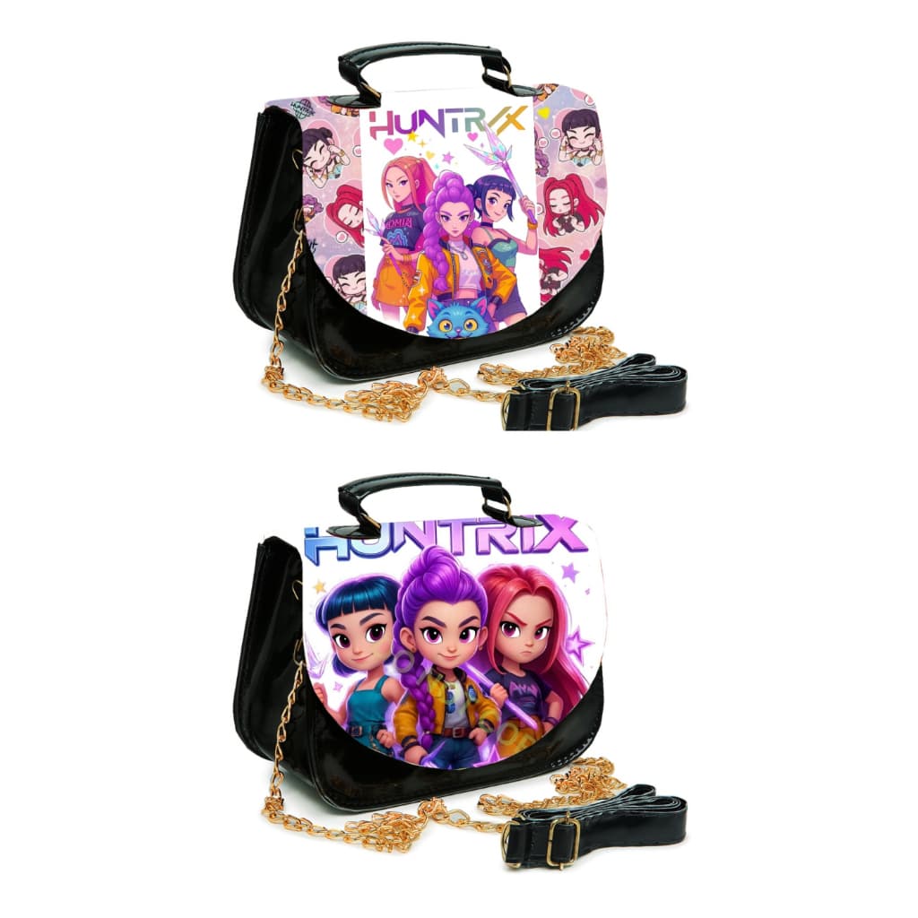 Bolsinha Luxo Guerreiras do Kpop Huntrix Minibag Maleta