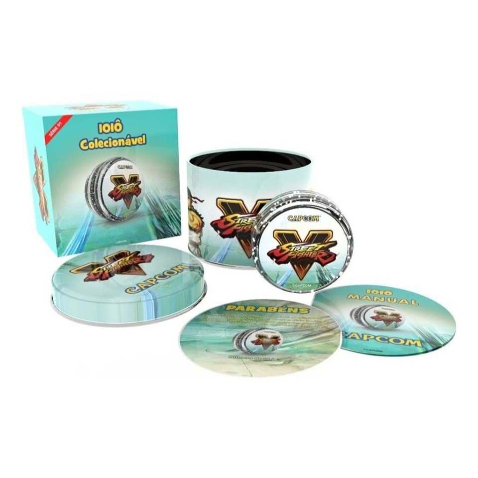 Ioiô oficial CAPCOM (Edição limitada e de luxo do Street Fighter V) NOVO e LACRADO