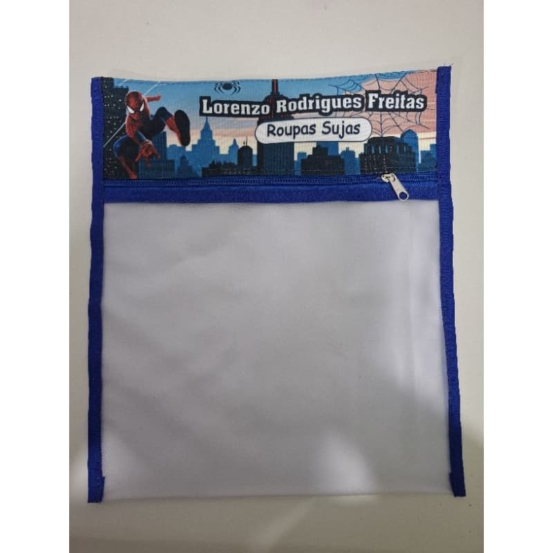 Organizador Mochila/ Bolsa Personalizado de Qualquer Tema e Nome