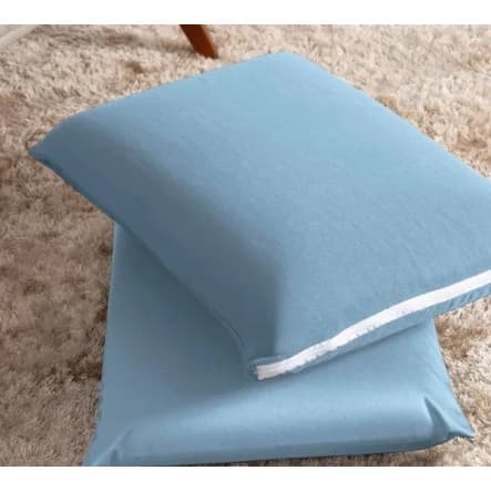 KIT 4 Capa travesseiro malha gel com zíper CORES SORTIDAS