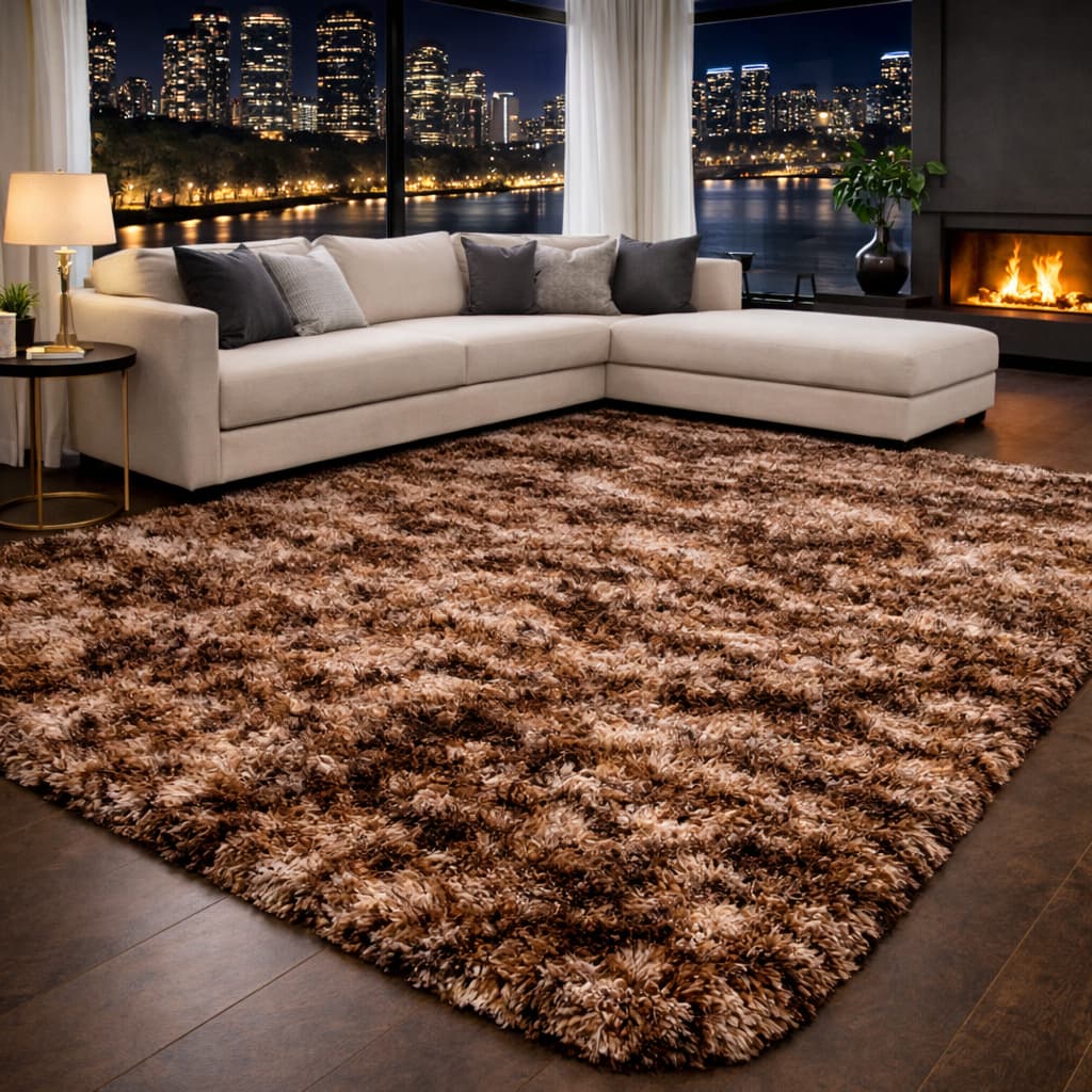 Tapete 2,00x2,40Mt Felpudo Quarto Sala Luxo