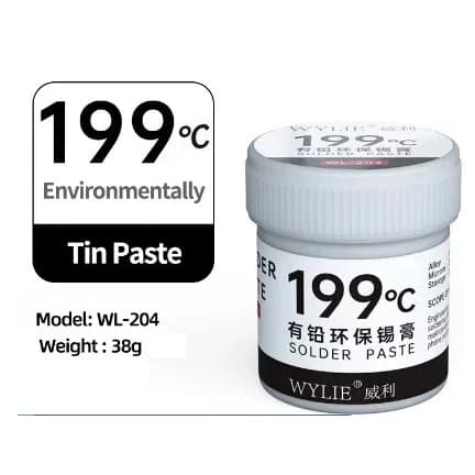 Solda Estanho 199°c Wylie Wl-204 Pasta 40g 204