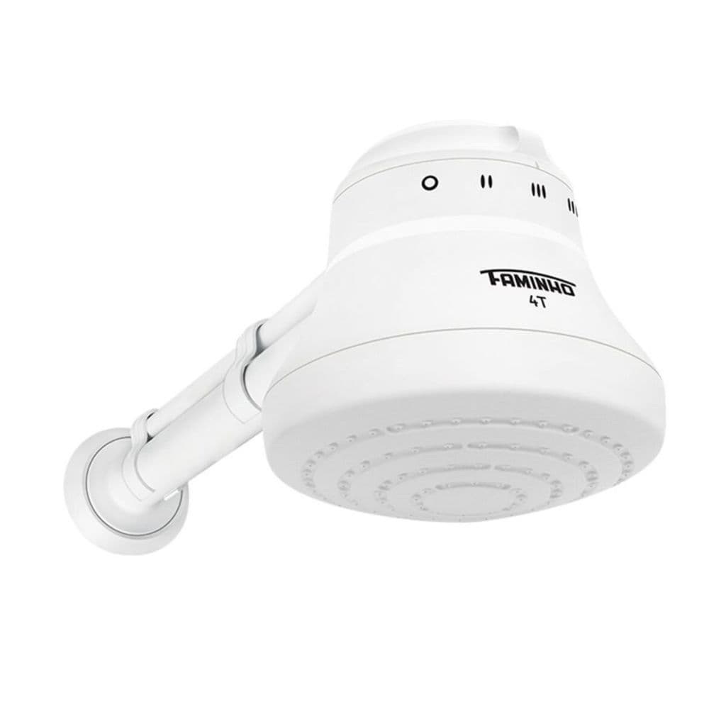 Chuveiro Faminho 4T Branca Com Cano 30Cm Fame