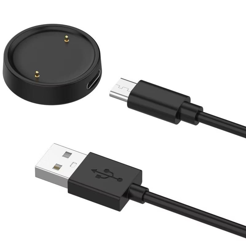 W.BILL Base De Carregador De Relógio Para Amazfit Bip 6 Cabo USB Cinta De Linha Huami Active 2/Bip6 Ímã Inteligente Doc