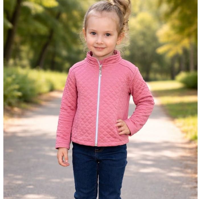 Casaco Jaqueta Infantil Menina Bomber Matalasse