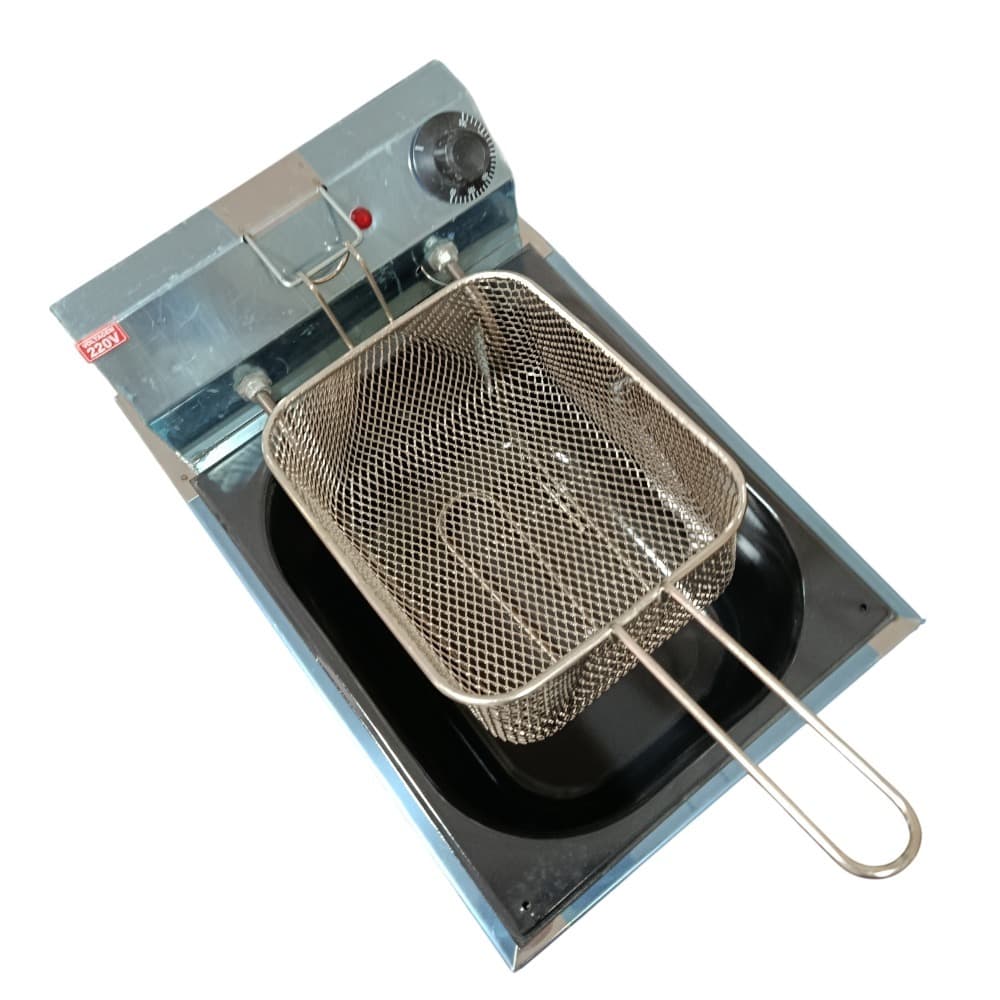 Fritadeira Elétrica a Óleo de 7L Inox da Reipam 220V