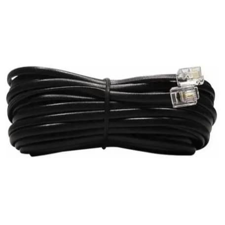 Cabo RJ11 Fio Telefônico 3 Metros Telefone Fixo Resistente Extensível