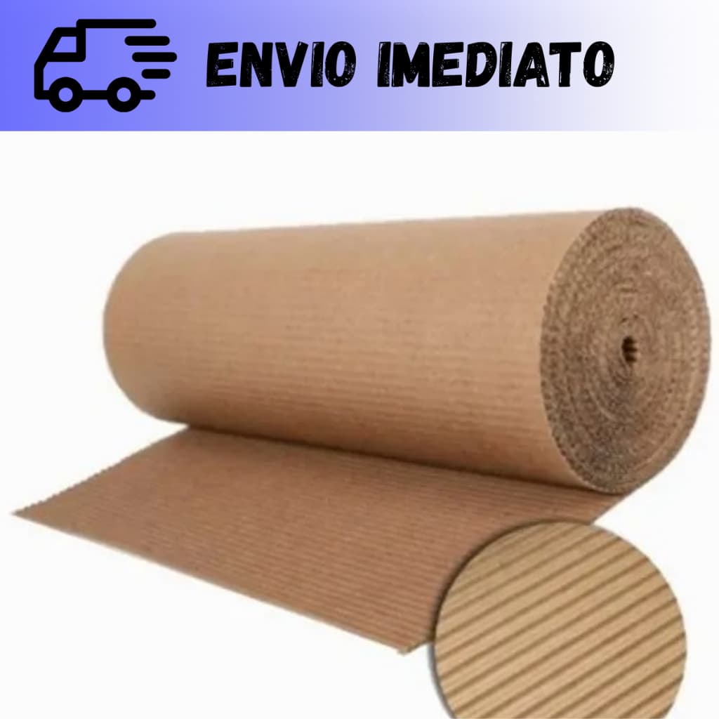 Papelão Ondulado Bobina 1,20x30m Para Obra Proteção Piso