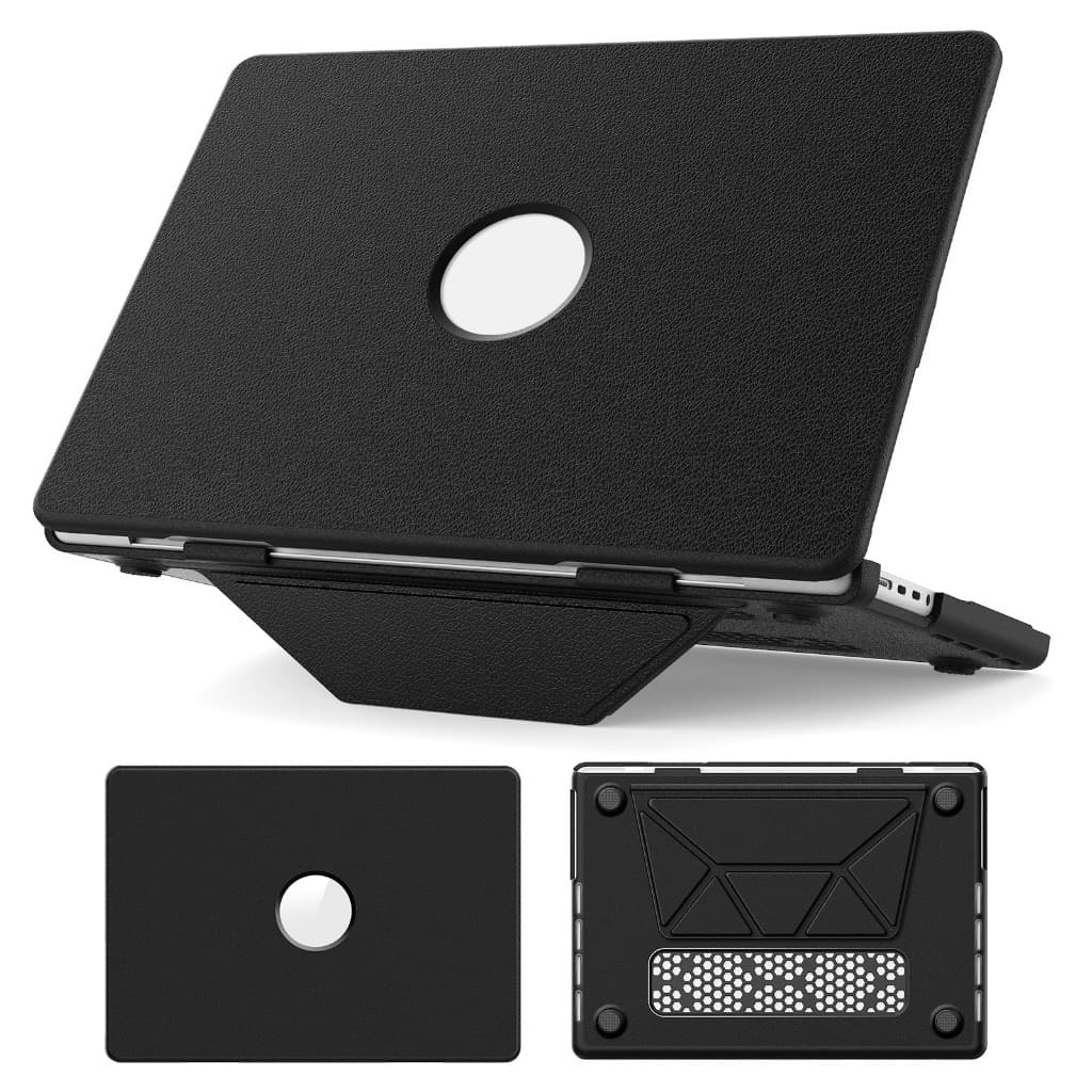 Capa Couro Proteção Para Macbook Air 13 m1/ Pro 13/ Air13.6 m2/ Air 15/ Pro M3 2992 14.2