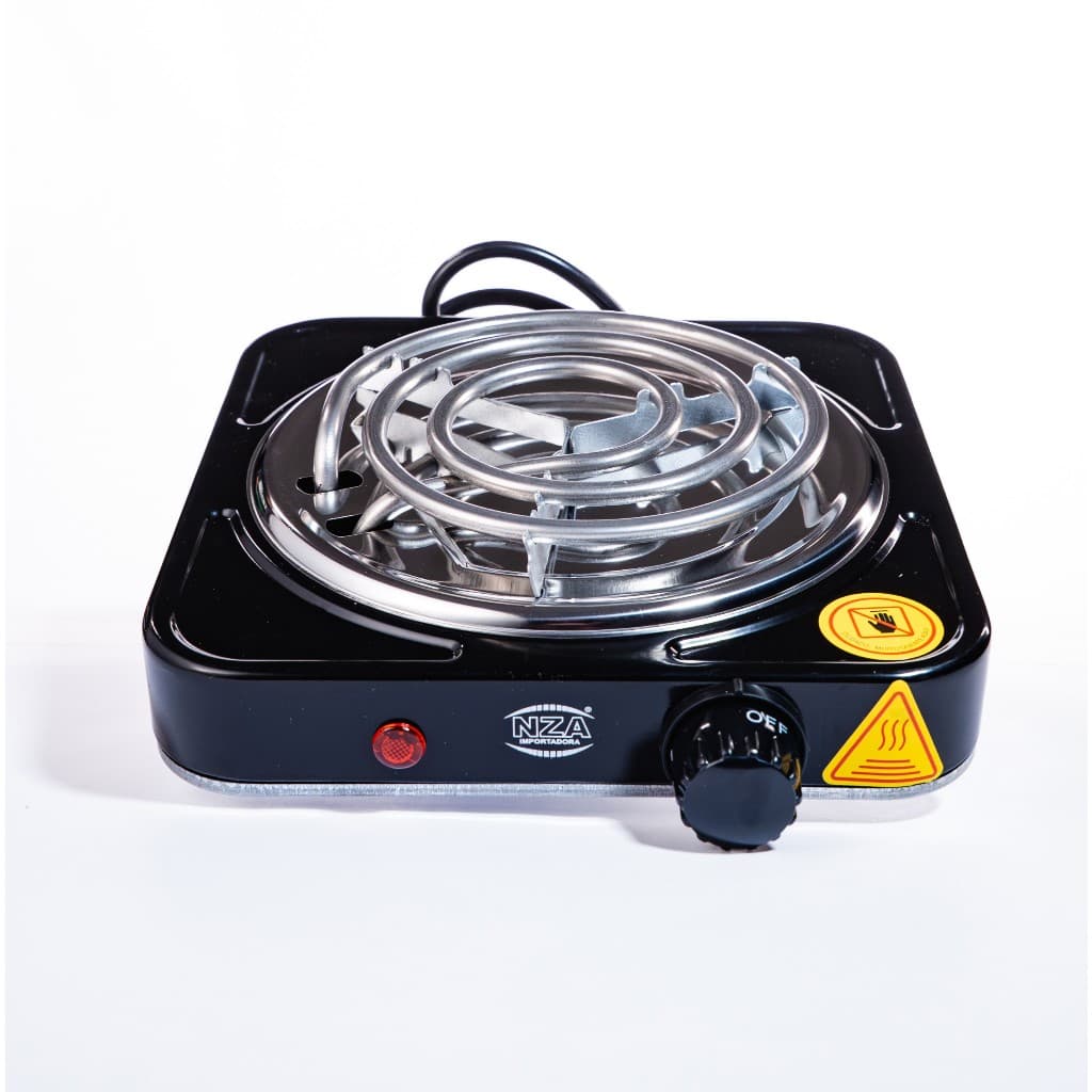 Fogareiro Elétrico Cooktop 1200W  5 Temperaturas 1 Boca Fogão Portátil Prático