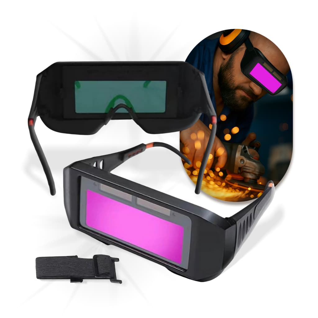 Óculos De Solda Para Soldador C/ Escurecimento Automático