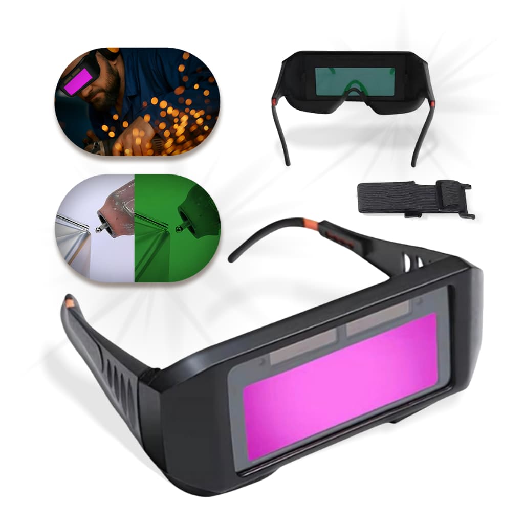 Óculos De Solda Para Soldador Com Escurecimento Automático Premium