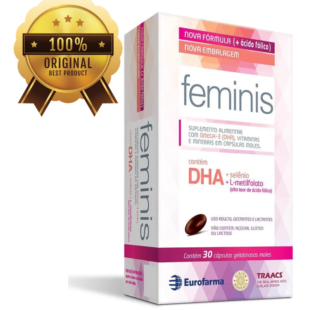 Feminis Polivitamínico Eurofarma 30 Cápsulas
