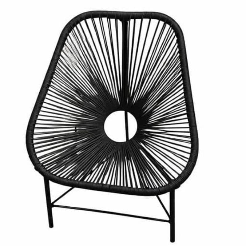 Cadeira Acapulco Infantil Fio Fibra Sintética Área Externa Várias Cores