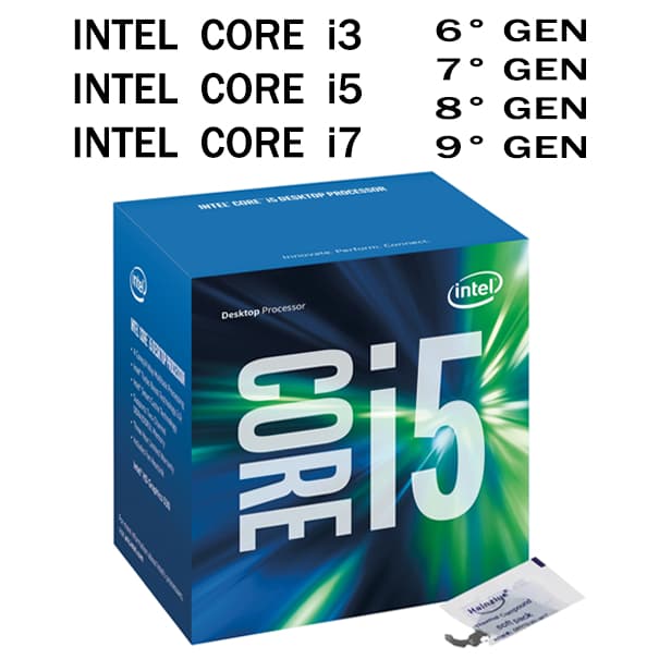 Processador Intel Core i3 9100F i5 7400 i5 7500 i5 7600 i5 7600K i5 8500 i5 8600 i5 9400F LGA1151 upgrade pc gamer