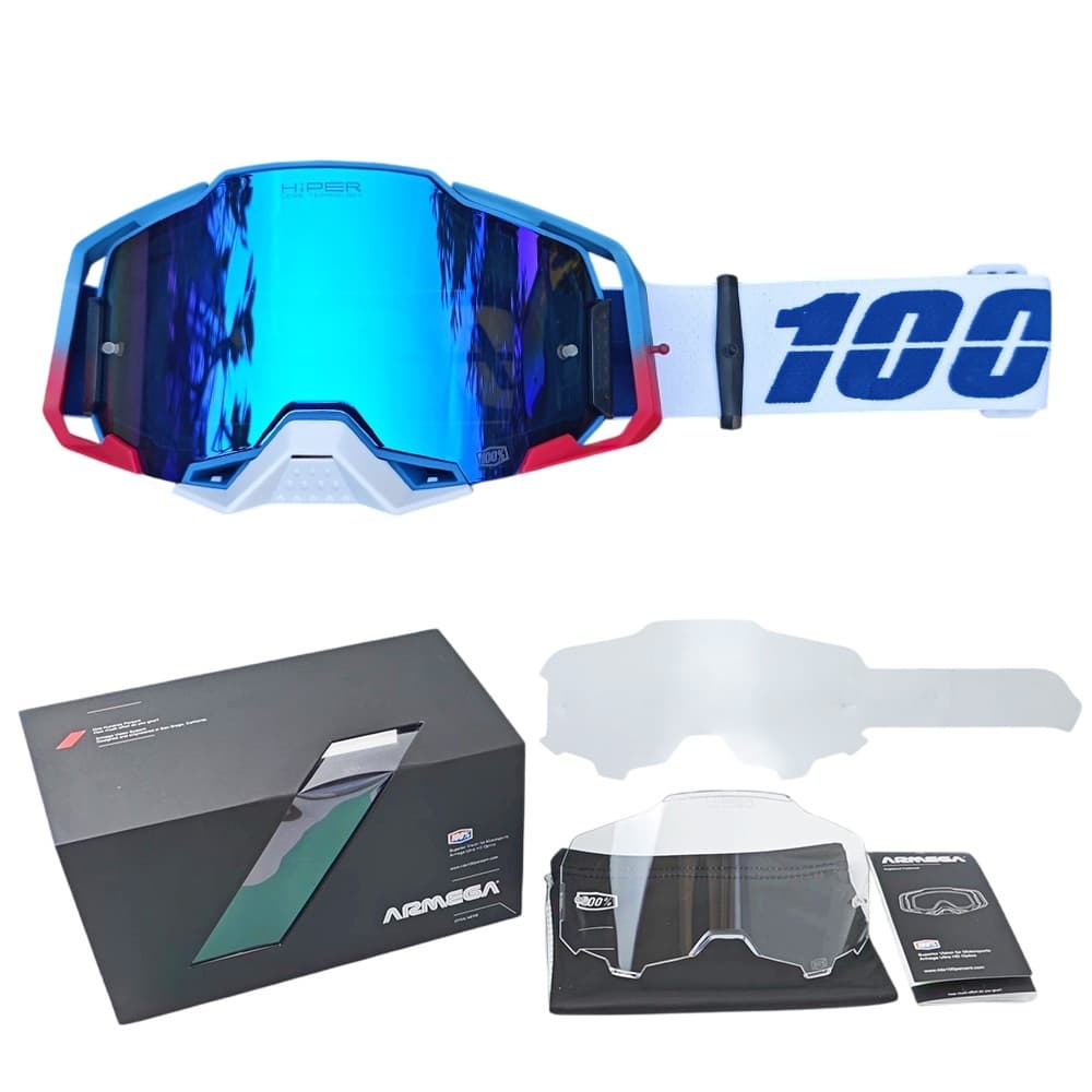 Oculos Motocross Trilha Enduro Goggle Bike Jet Ski Anti Embaçante