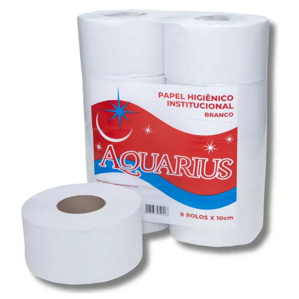 PAPEL HIGIENICO 100 METROS PARA HOSPITAL COM 8 UNIDADES