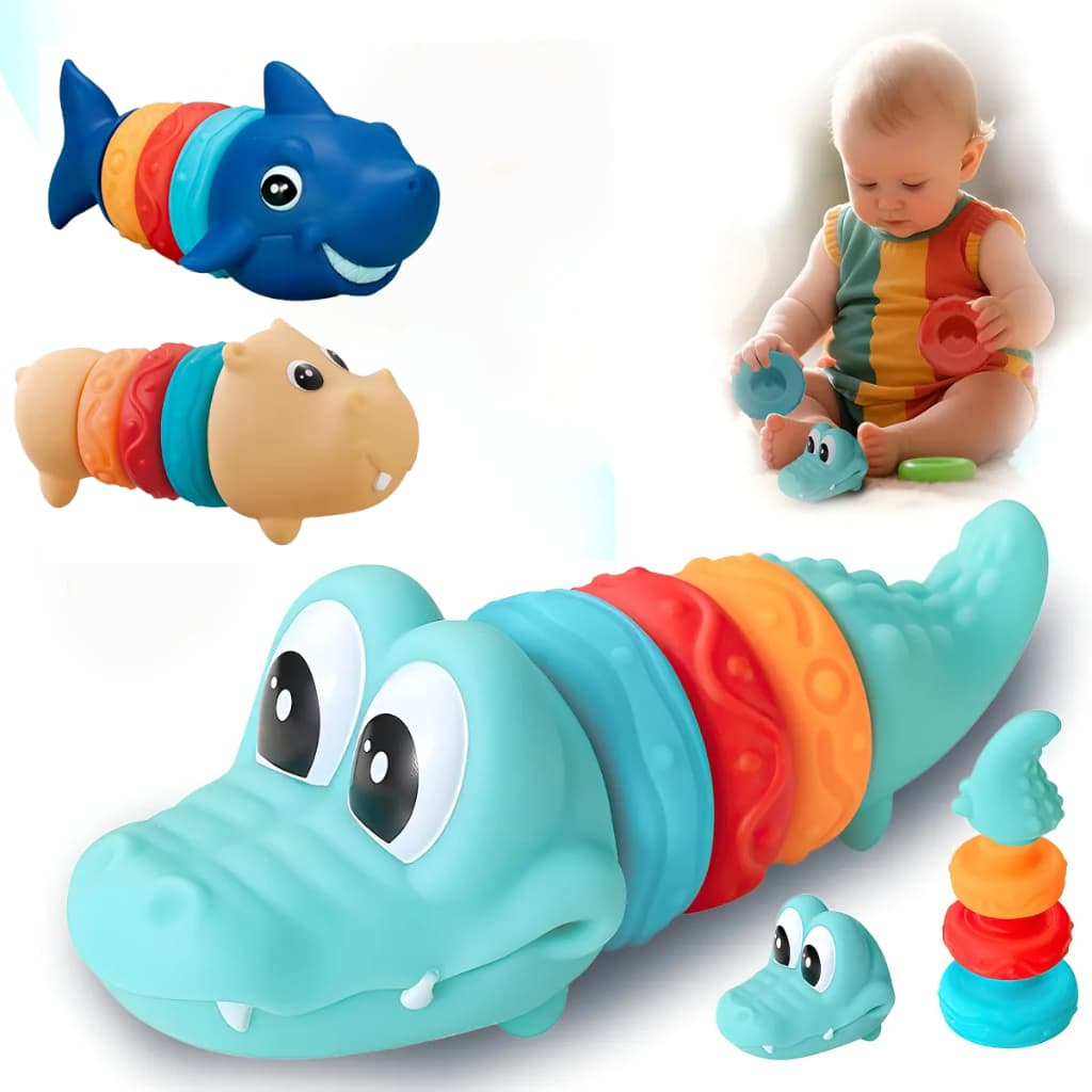 Brinquedo Educativo para Bebê Empilhar Montagem e Desmontagem | Desenvolvimento Infantil