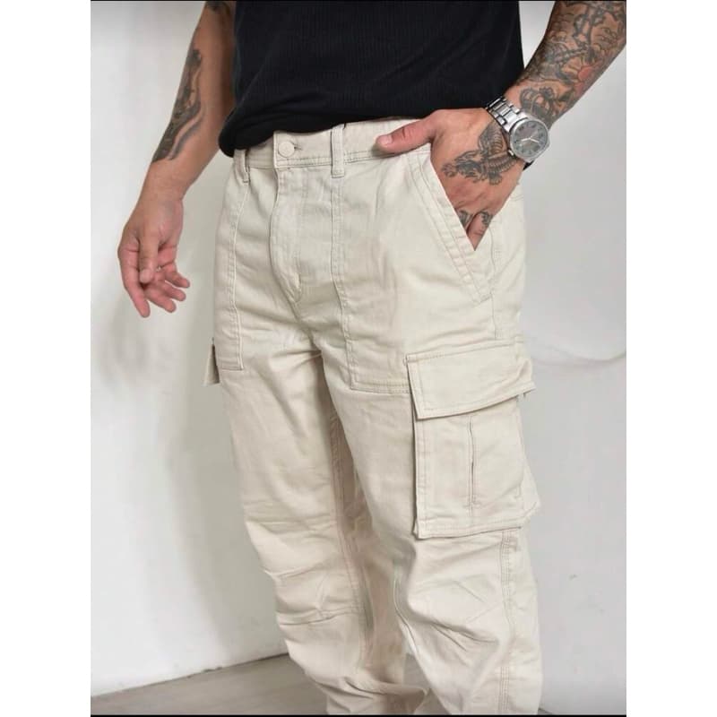 Calça Cargo Sarja Premiun - Conforto, Qualidade e Estilo
