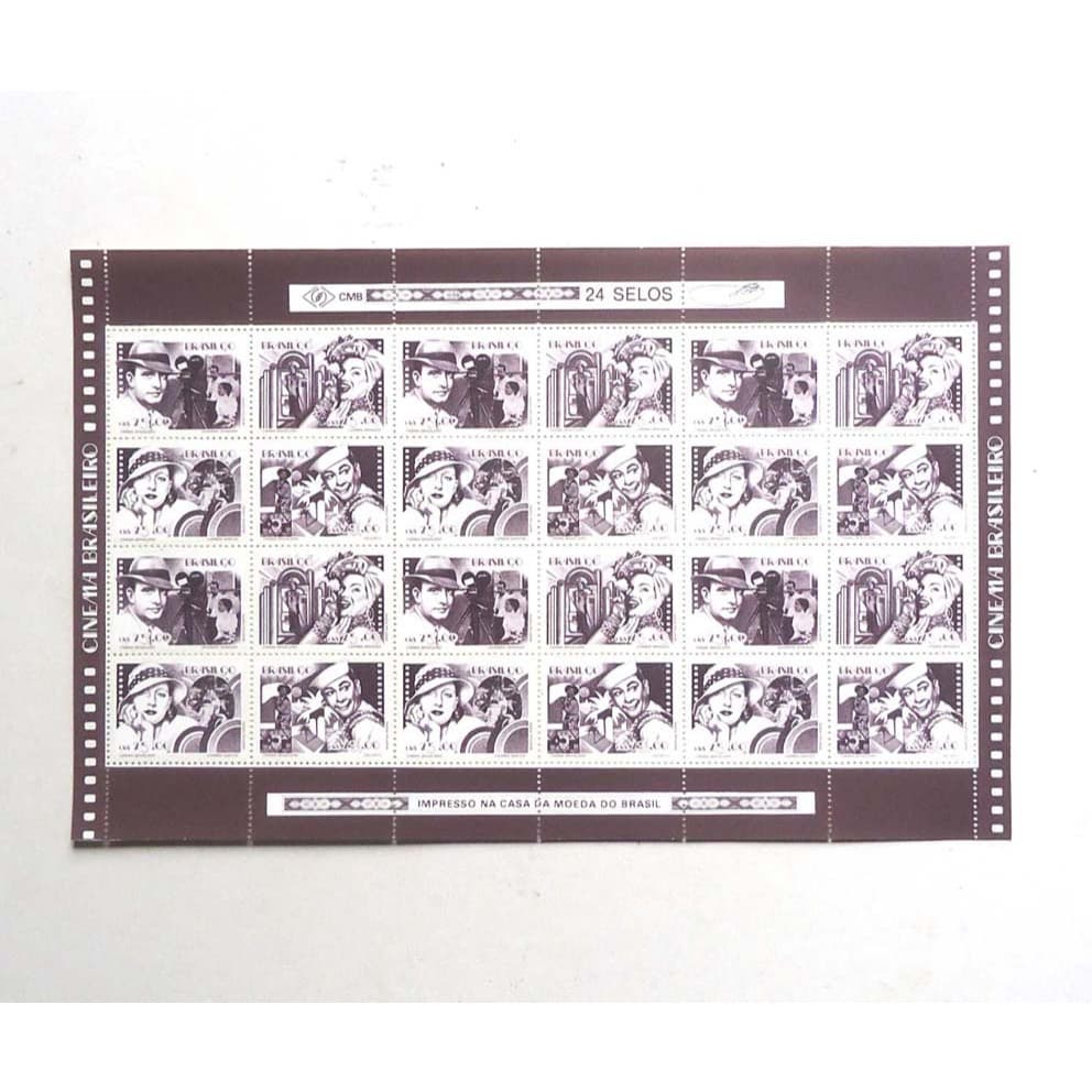 SELOS COMEMORATIVOS DECADA 1990 CINEMA EXPOSIÇÃO FILATELICA ESPORTES FLORES OUTROS EM FOLHAS COMPLETAS PARA COLEÇÃO LEIA
