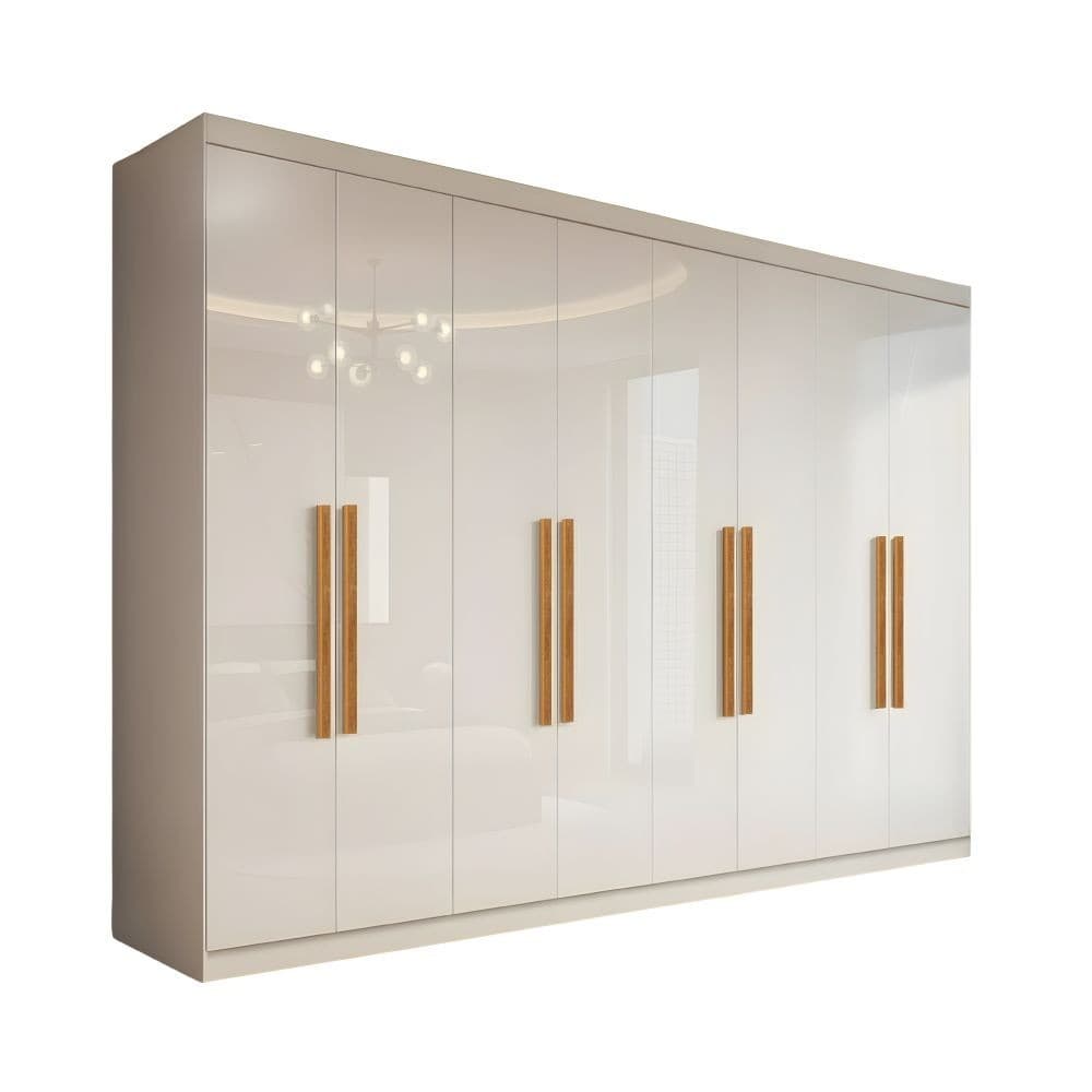 Guarda Roupa Casal 8 Portas  Paris Maxel Móveis