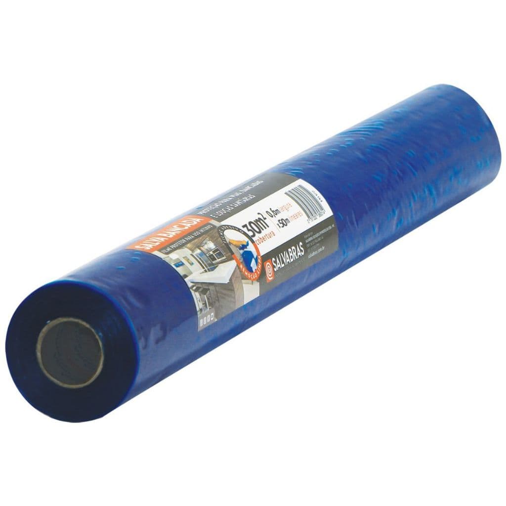 Salva Bancada Plastico filme eletrostático 0,60mx25m Filme Protetor Bancadas Salvabras