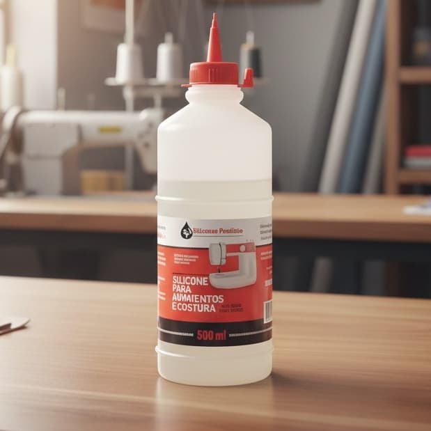 Silicone Líquido Aviamento Lubrificante Fios E Linhas 500ml