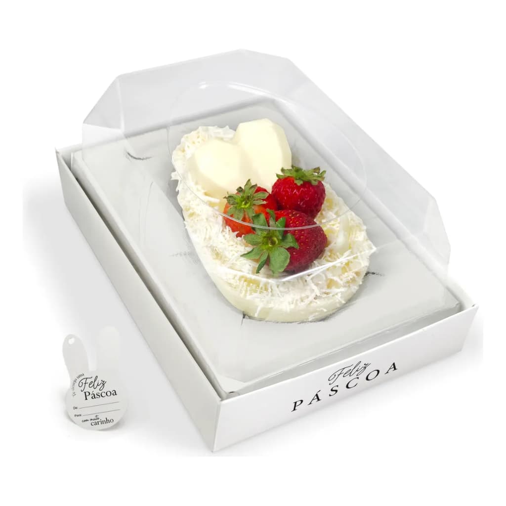 40 Caixas Ovo De Colher De Páscoa 250/350/500g Jr Embalagens