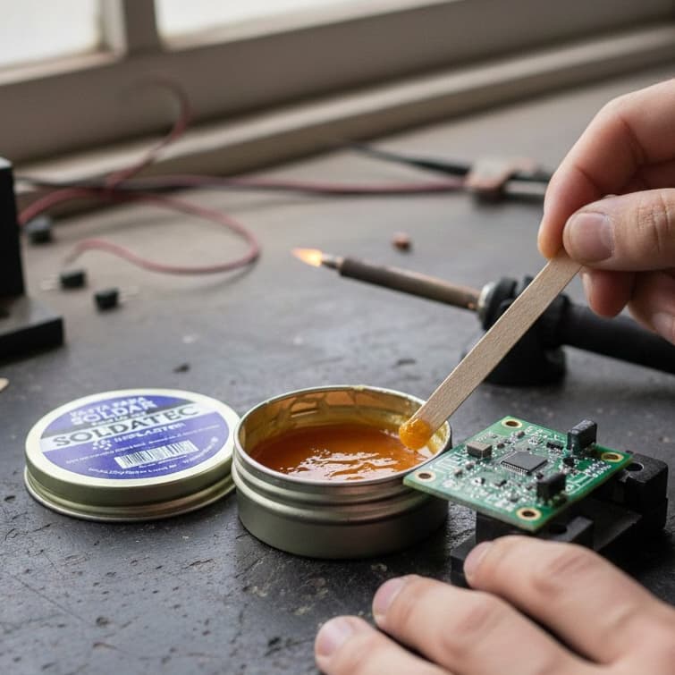 Pasta Para Soldar Estanho Soldatec Eletrônica 50g Implastec