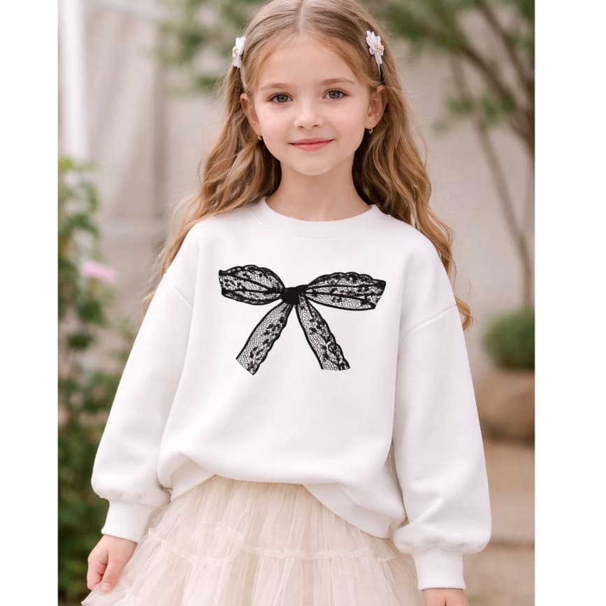 Moletom Feminina Infantil Delicado Encantado Outono/Inverno Flanelado