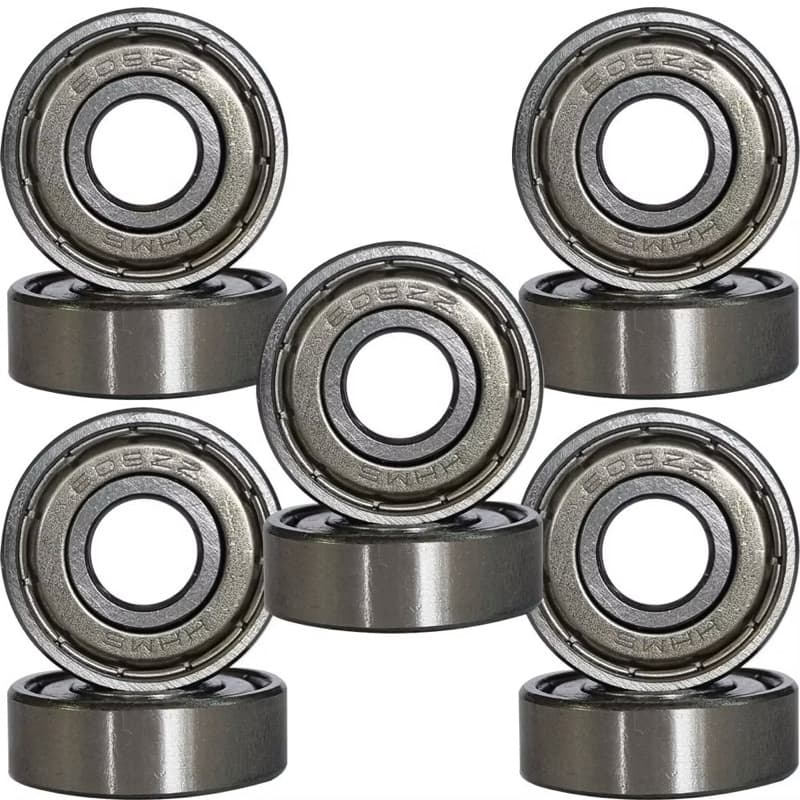 Kit 16 Rolamentos 608ZZ ABEC Skate Patins Patinete
