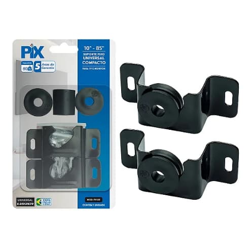 Suporte Universal de Parede para TV - Design Discreto, Suporta até 100 kg, Compatível de 10 a 100 Polegadas