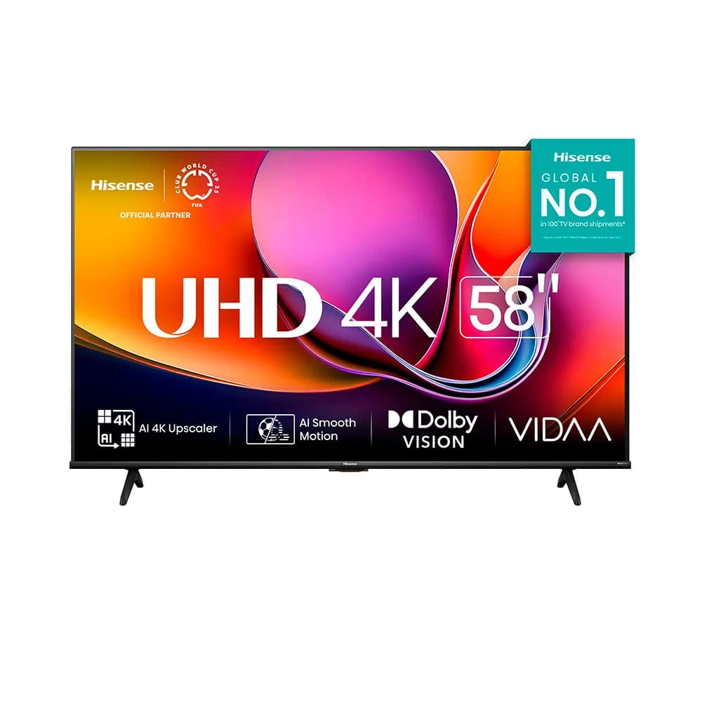 Smart Tv Hisense 58A6NV 58" 4k UHD Vidaa Bluetooth 60 Hz