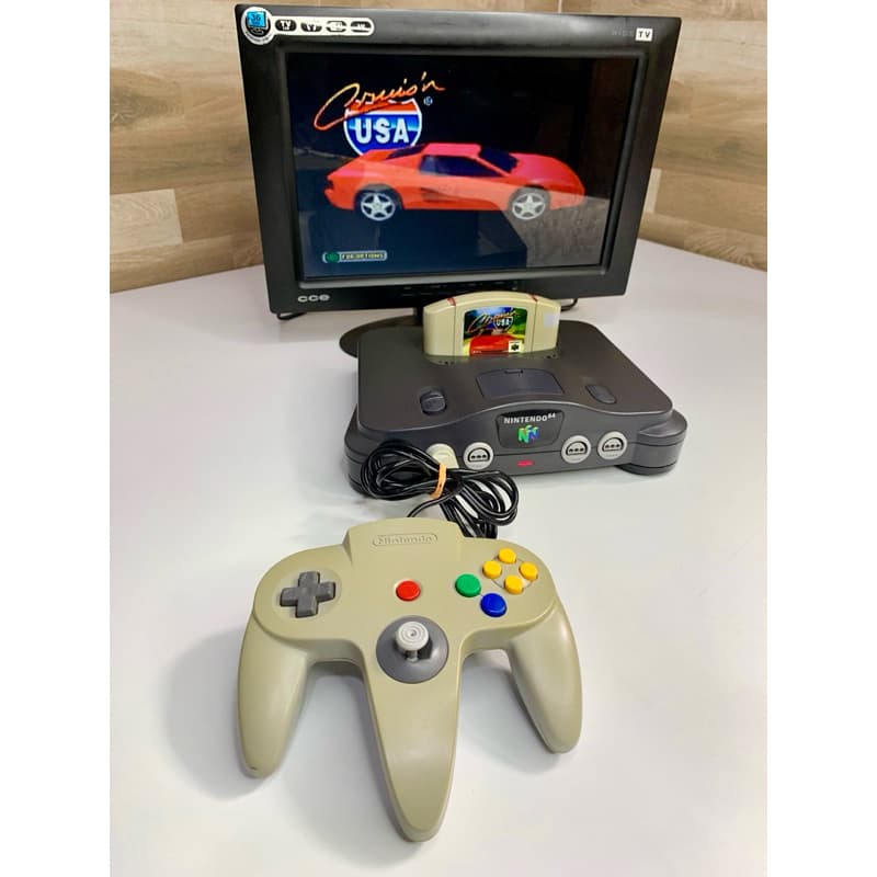Nintendo 64 Completo + Cruis'n USA