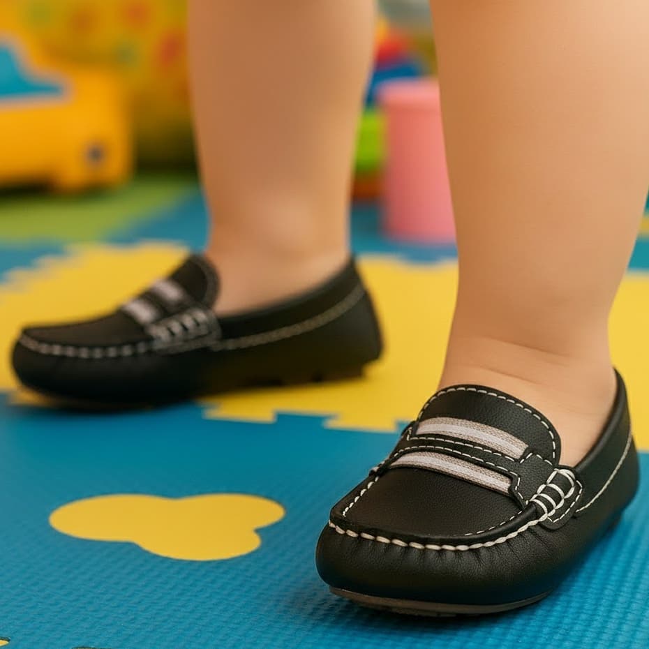 Mocassim Infantil Social Masculino Promoção Batizado Bebe Menino Criança Original Mocks Calcados