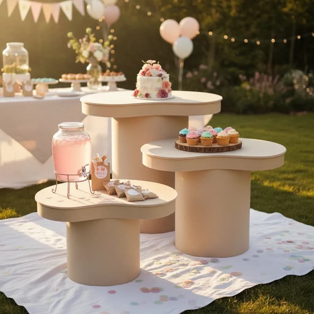 Tampo orgânico para cilindros mdf kit 3pc