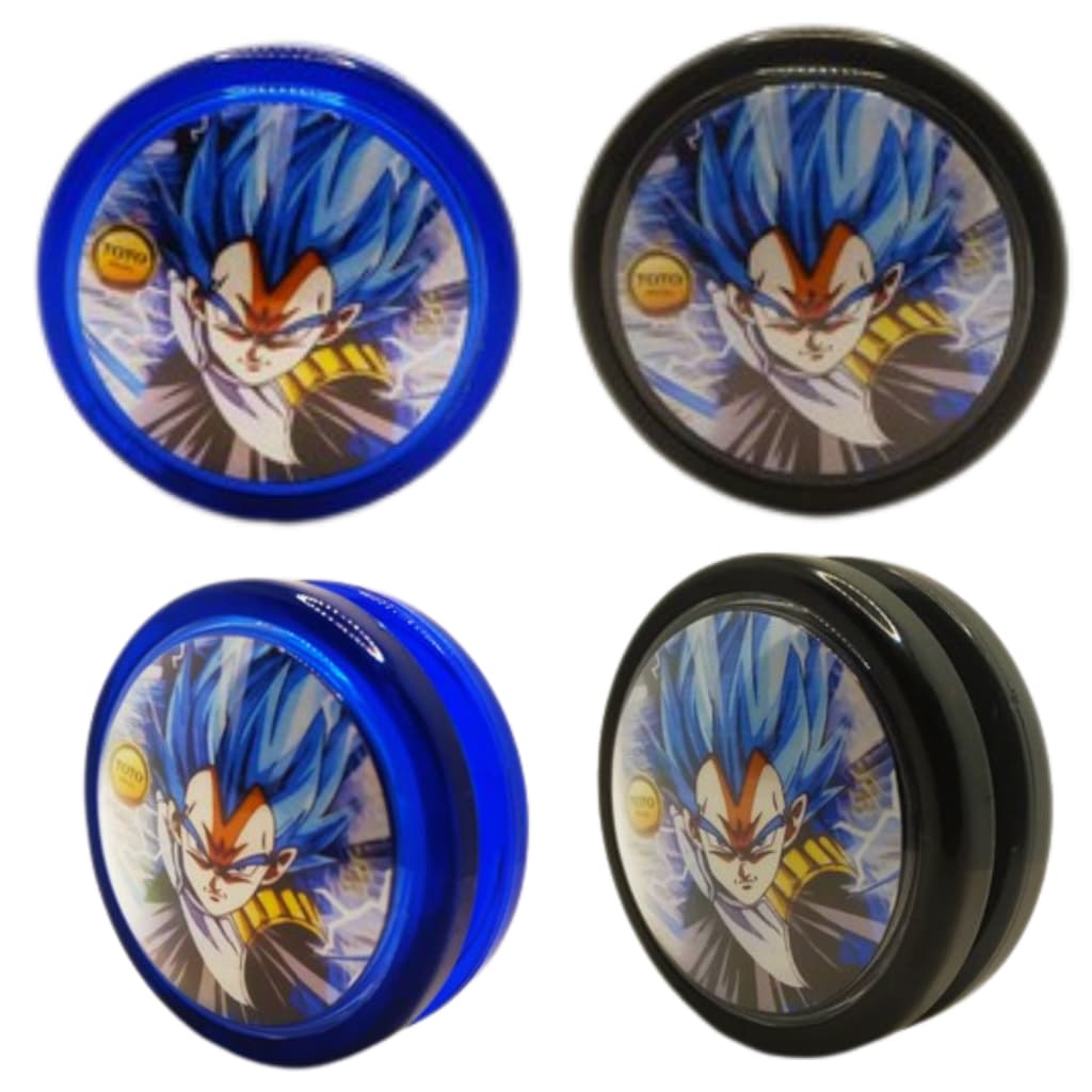 Yoyo Profissional Vegeta Dragon Ball YOYOBRASIL Eixo Fixo + 3 Cordas Extras de  ioio