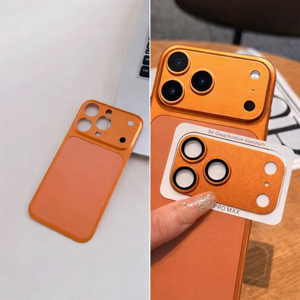 PEILICULA TRASEIRA E LENTE DO 17 PRO MAX PARA TRANSFORMA 17 PRO MAX DO MODLEOS 14 PRO MAX 15 PRO MAX 16 PRO MAX