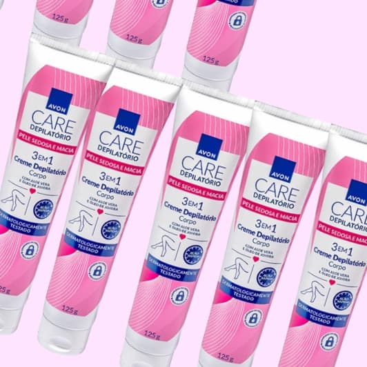 Creme Depilatório para Corpo Avon Care Com Aloe Vera