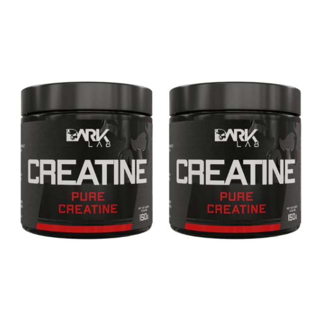 Kit 2x Creatina Monohidratada Pura 150g - Dark Lab