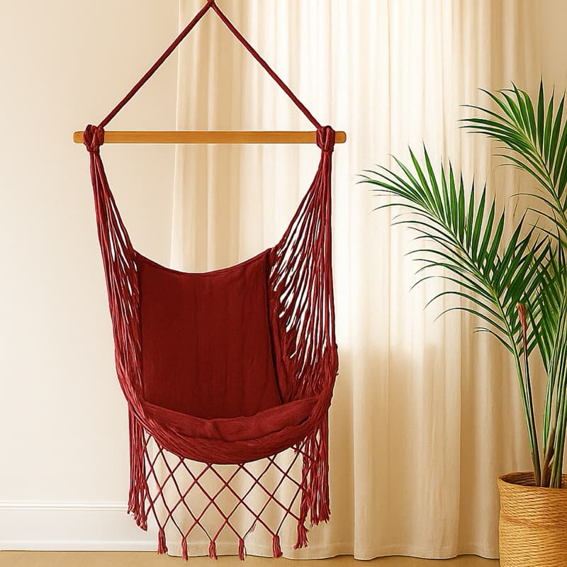 Rede Cadeira de teto suspensa descanso e balanco