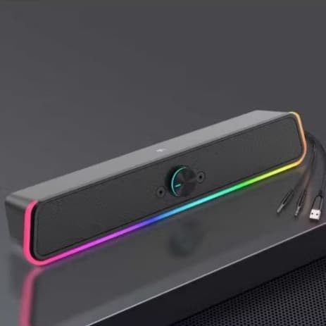 Soundbar para PC SEISA - Som Claro e Potente