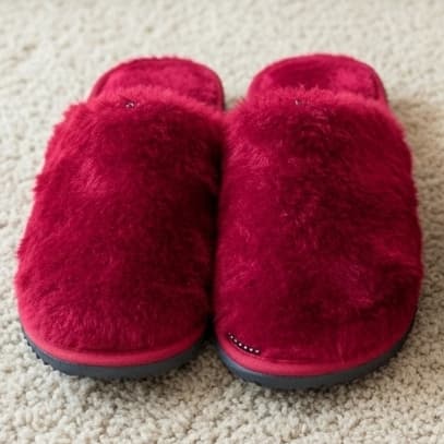 Pantufa Unissex de Pelúcia Confortável, Chinelo de quarto Antiderrapante, mãe e filha