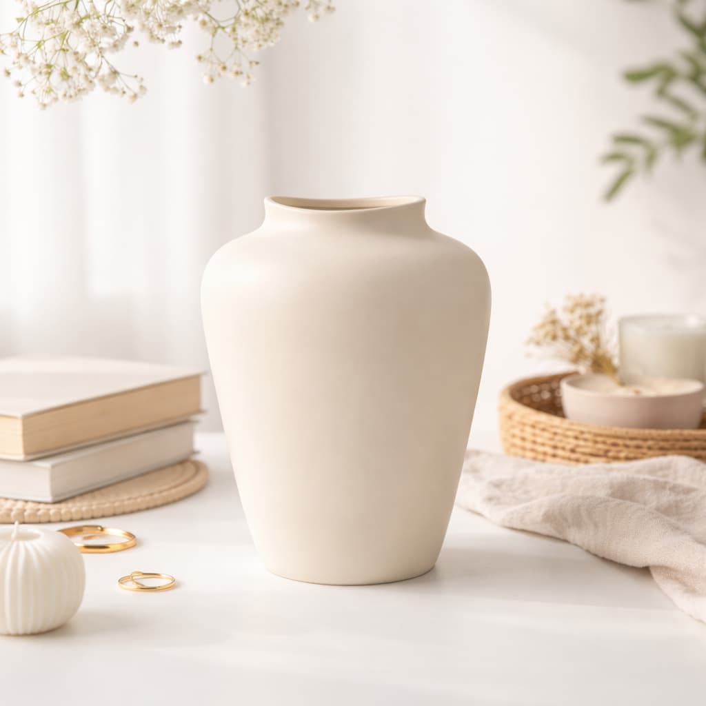 Vaso Cerâmica Deforme Orgânico