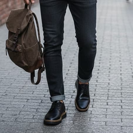 Sapato Masculino Oxford Derby Confortável Luxo Couro Leve