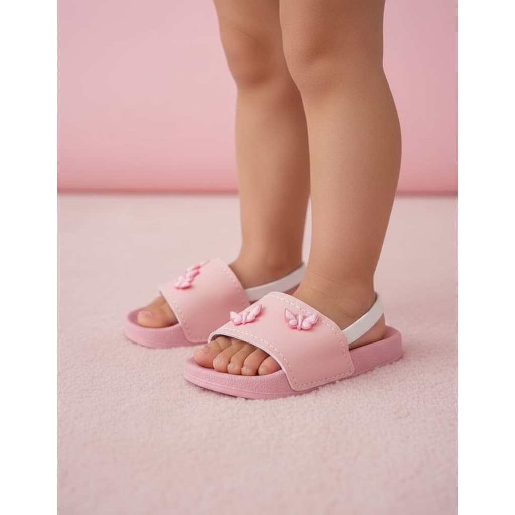 Chinelo Bebe Meninas Feminino Elastico Primavera