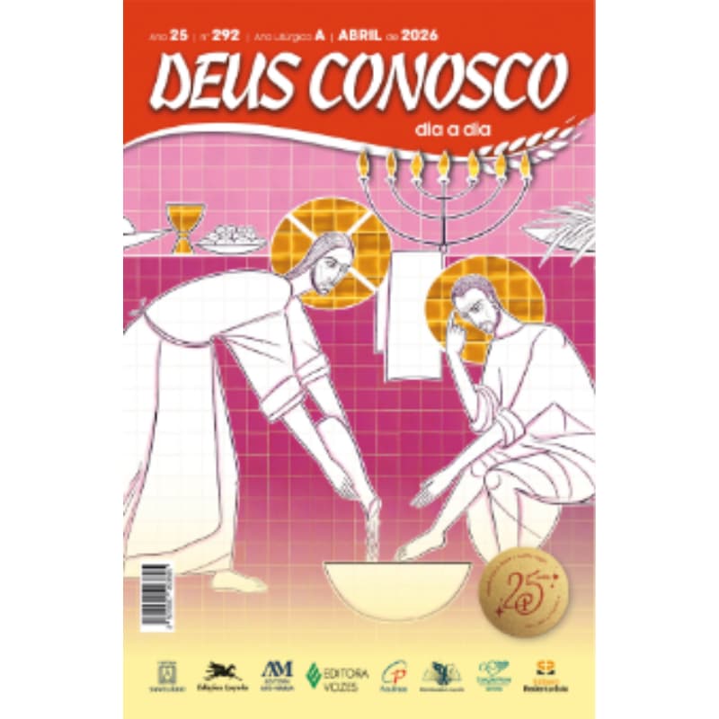 DEUS CONOSCO DIA A DIA – Tradicional – Abril 2026 Editora Santuário