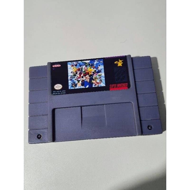Cartucho paralelo Super Nintendo - Pocket Monsters Pikachu